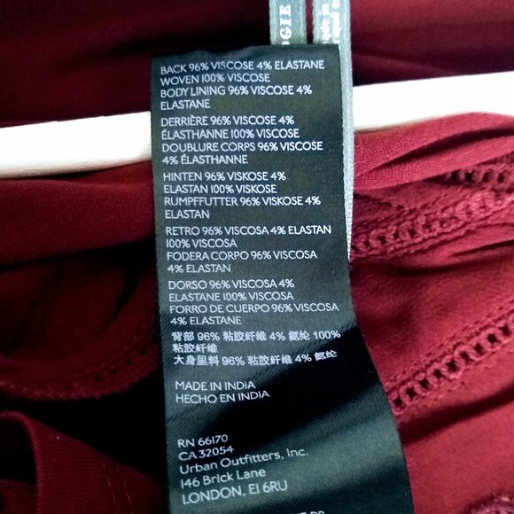 ANTHROPOLOGIE Floral Embroidered Lace long Sleeve Top Blouse - Picture 15 of 16